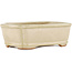 Rechthoekige beige bonsaipot van Hattori - 125 x 95 x 40 mm