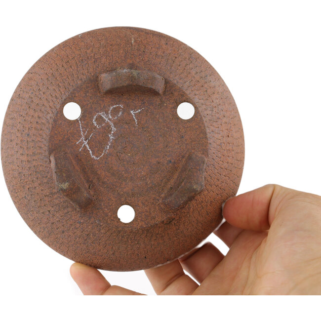 Maceta para bonsái redonda sin esmaltar - 120 x 120 x 40 mm