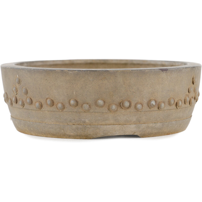 Pot à bonsaï rond non émaillé - 145 x 145 x 45 mm