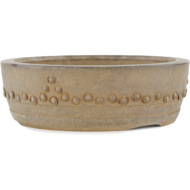 Vaso bonsai rotondo non smaltato - 145 x 145 x 45 mm