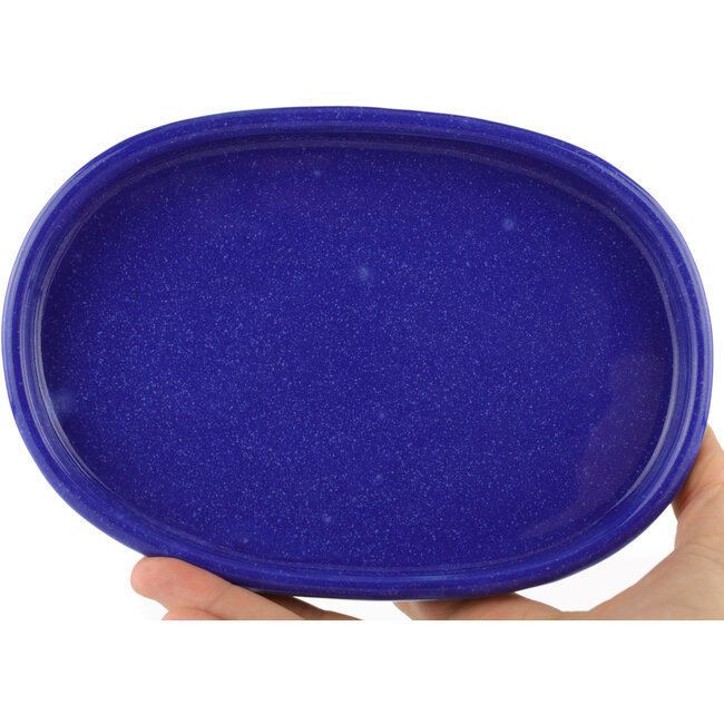 Suiban blue by Tosui - 185 x 130 x 25 mm