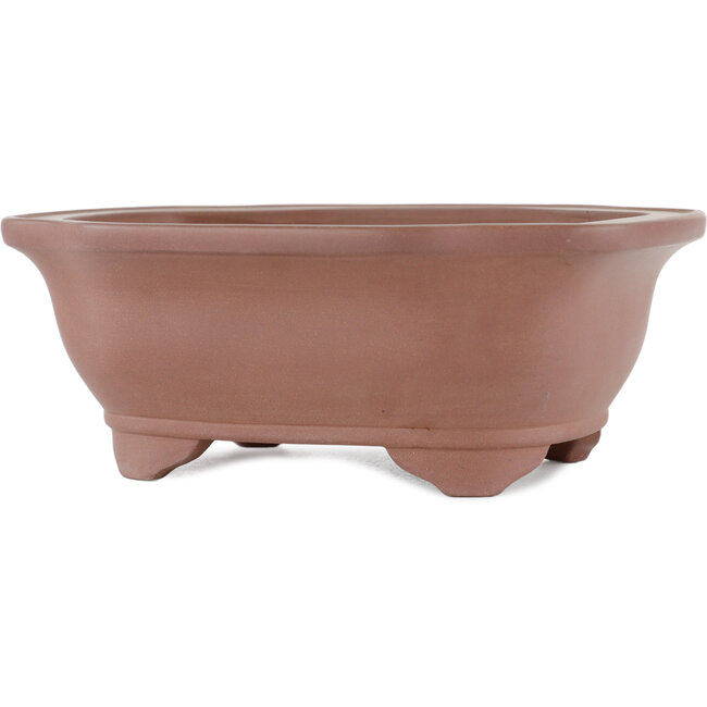 Pot à bonsaï Mokko non émaillé par Gyouzan - 180 x 140 x 70 mm