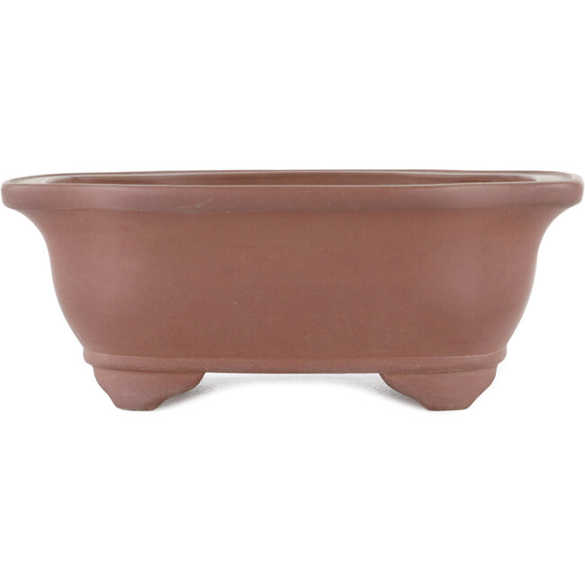 Pot à bonsaï Mokko non émaillé par Gyouzan - 180 x 140 x 70 mm