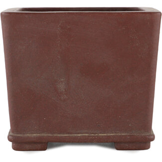 Yamaaki Maceta para bonsái sin esmaltar de 125 mm de Yamaaki, Tokoname, Japón  Yamaaki Maceta para bonsái sin esmaltar de 125 mm de Yamaaki, Tokoname, Japón