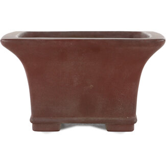 Yamaaki 160 mm  unglazed bonsai pot by Yamaaki, Tokoname, Japan