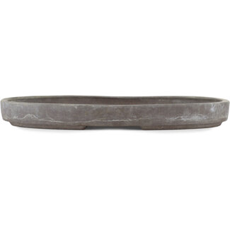  Yamaaki Pot à bonsaï non émaillé de 215 mm par Yamaaki, Tokoname, Japon