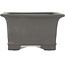 Vierkante ongeglazuurde bonsaipot van Tosui - 185 x 185 x 105 mm