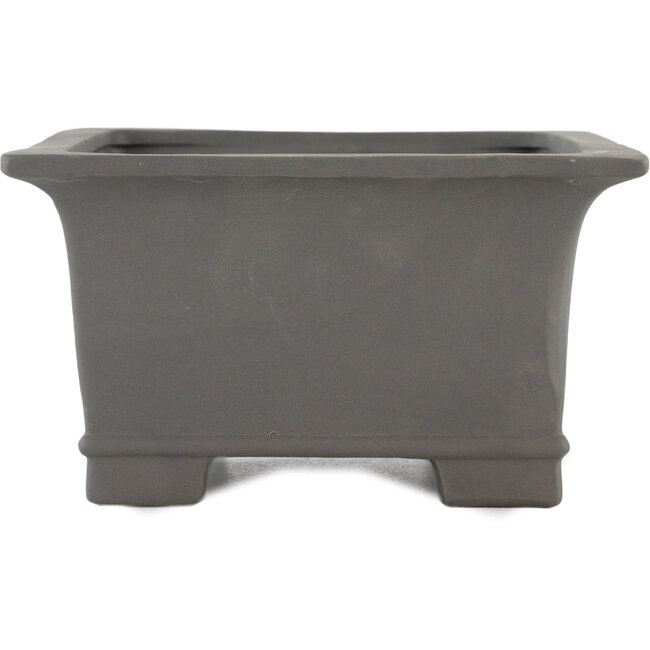 Pot à bonsaï carré non émaillé par Tosui - 185 x 185 x 105 mm