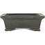 Rectangular unglazed bonsai pot by Zenigo - 230 x 175 x 60 mm