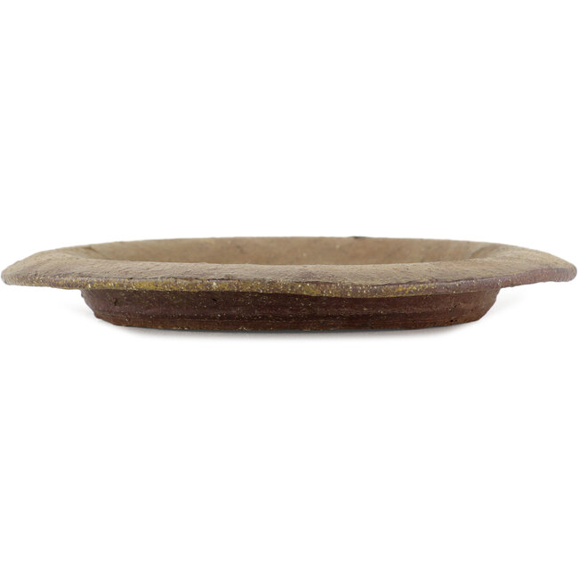 Maceta para bonsái redonda sin esmaltar - 225 x 225 x 30 mm