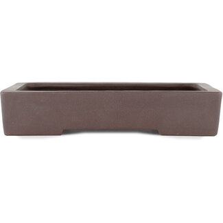  Yamaaki Pot à bonsaï non émaillé de 285 mm par Yamaaki, Tokoname, Japon