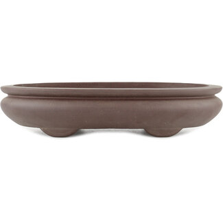 Yamaaki 295 mm  unglazed bonsai pot by Yamaaki, Tokoname, Japan