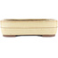 Maceta rectangular para bonsái blanco roto de Yamaaki - 320 x 240 x 85 mm