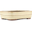 Rectangular off-white bonsai pot by Yamaaki - 320 x 240 x 85 mm