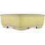 Pot à bonsaï carré jaune par Yamafusa - 247 x 247 x 90 mm