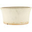 Round off-white bonsai pot by Shoko - 290 x 290 x 145 mm