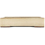 Maceta rectangular para bonsái blanco roto de Yamaaki - 373 x 280 x 78 mm