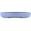 Vaso bonsai ovale blu di Yamafusa - 320 x 229 x 47 mm