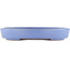 Oval blue bonsai pot by Yamafusa - 320 x 229 x 47 mm