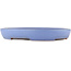 Ovaler blauer Bonsai-Topf von Yamafusa - 405 x 299 x 60 mm
