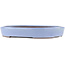Vaso bonsai ovale blu di Yamaaki - 285 x 225 x 45 mm