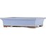 Rectangular blue bonsai pot by Yamaaki - 320 x 240 x 77 mm