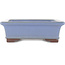 Rectangular blue bonsai pot by Yamaaki - 320 x 240 x 77 mm