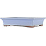 Rectangular blue bonsai pot by Yamaaki - 320 x 240 x 77 mm