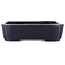 Rectangular blue bonsai pot by Yamafusa - 310 x 230 x 60 mm