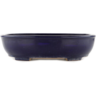 Yamafusa - Takehiko Koie Pot à bonsaï bleu 345 mm par Yamafusa, Tokoname, Japon