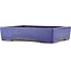 Maceta rectangular para bonsái azul de Yamafusa - 302 x 247 x 72 mm