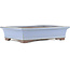 Maceta rectangular para bonsái azul de Yamaaki - 318 x 235 x 74 mm
