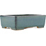 Rectangular blue bonsai pot by Reiho - 232 x 175 x 75 mm