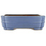Rechteckiger blauer Bonsai-Topf von Hattori - 320 x 235 x 72 mm