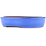 Ovaler blauer Bonsai-Topf von Itouen - 318 x 267 x 65 mm