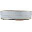 Vaso bonsai ovale blu di Yamaaki - 341 x 281 x 86 mm