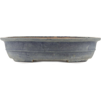 Unknown Pot bleu de 383 mm importé du Japon