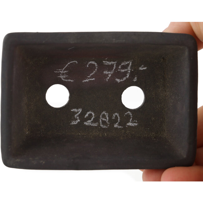 Rechteckiger unglasierter Bonsaitopf - 75 x 50 x 25 mm