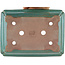 Pot à bonsaï vert rectangulaire par Reiho - 250 x 180 x 95 mm