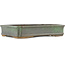 Rectangular green bonsai pot by Shuhou - 315 x 215 x 60 mm