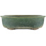 Ovale groene bonsaipot van Yamaaki - 310 x 245 x 85 mm