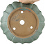 Pot à bonsaï rond vert par Tokoname - 320 x 320 x 105 mm