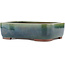 Rectangular green bonsai pot by Yamaaki - 320 x 240 x 85 mm