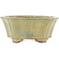 Lotus green bonsai pot by Gyouzan - 310 x 310 x 120 mm