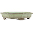 Lotus green bonsai pot by Shuhou - 360 x 360 x 70 mm