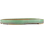 Oval green bonsai pot by Yamafusa - 410 x 300 x 40 mm