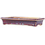 Rectangular multicolor red bonsai pot by Biko - 152 x 75 x 27 mm