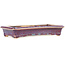 Rectangular multicolor red bonsai pot by Biko - 152 x 75 x 27 mm
