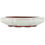 Vaso bonsai rotondo blu di Eime Yozan - 154 x 154 x 32 mm