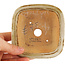 Vierkante witte bonsai pot van Hattori - 102 x 104 x 45 mm